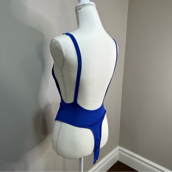 Cobalt Blue Bodysuit  / Royal Blue Bodysuit - Picture 4 of 8